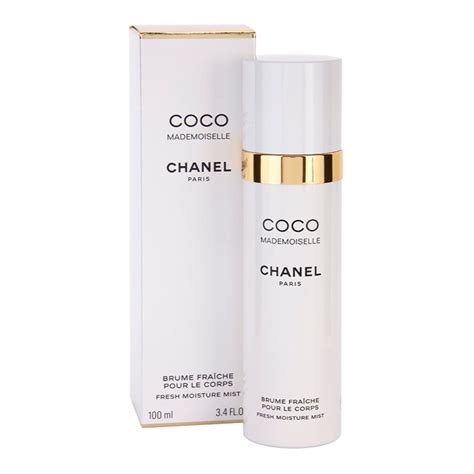 chanel coco mademoiselle satin body spray|coco mademoiselle body mist spray.